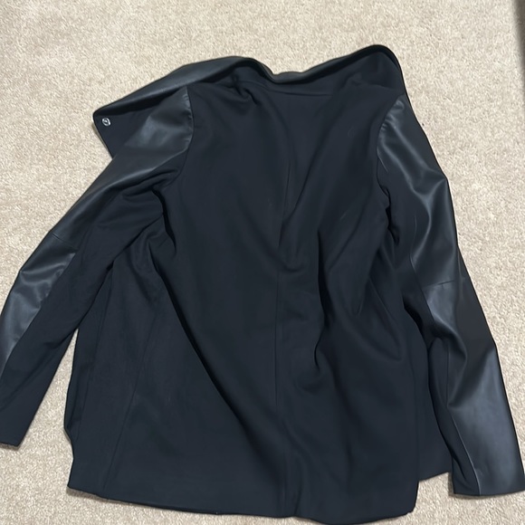 Theory Jacket with Leather detail - Picture 5 of 5